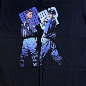 Kriss kross black graphic t-shirt size XL